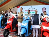 Assam CM distributes scooters to 11,250 students who scored over 80% in higher secondary exams