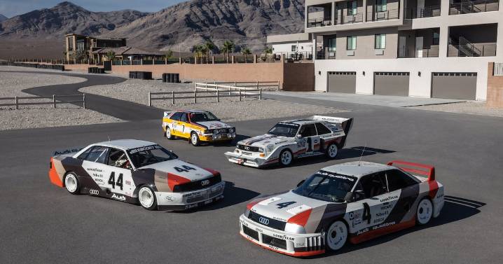 Audi celebra medio siglo de su icónico motor de cinco cilindros