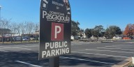 Downtown Pascagoula parking lot project nears completion ahead of Christmas parade