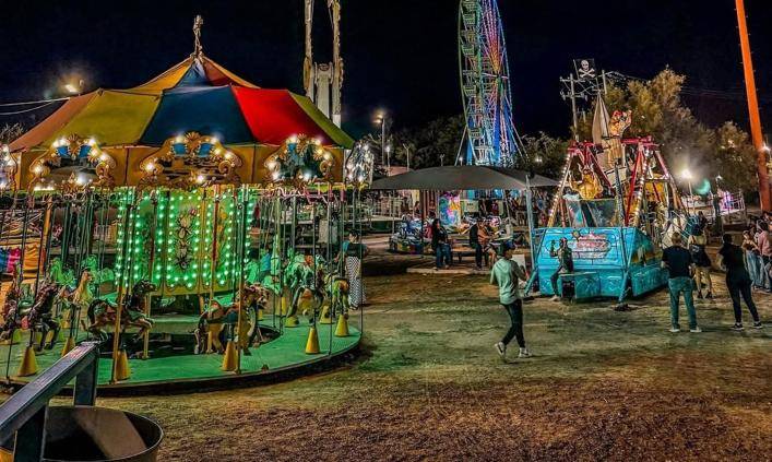 Juegos mecánicos gratis; harán encendido de árbol en el Parque Central