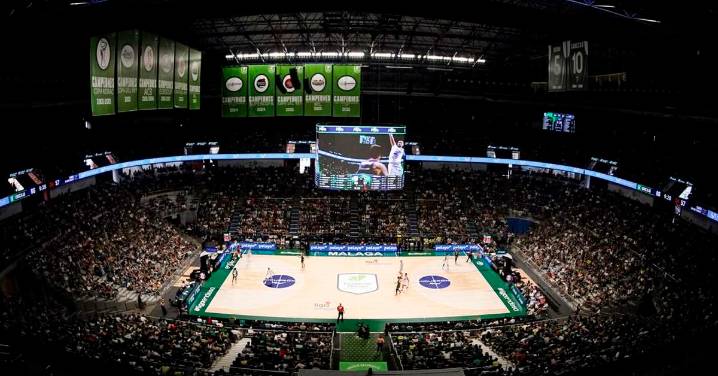 La remodelación total del Martín Carpena: nuevas gradas y color, parquet, iluminación…