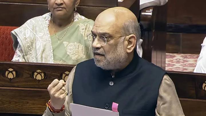 Amit Shah targets Congress during Vande Mataram debate; Kharge says they have habit of singing national song