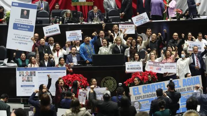Avalan diputados la nueva Ley General de Aguas