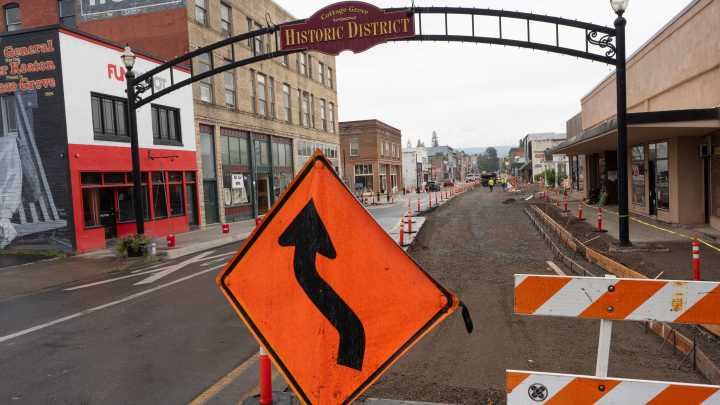 What's happening to Main Street in Cottage Grove?