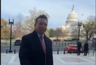 Lemus llega a Washington para reunirse con congresistas y presentar sede mundialista de Jalisco