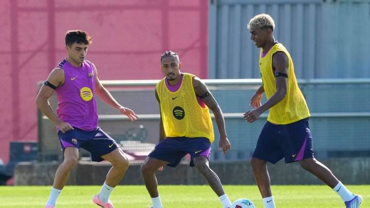 Barcelona, sin Araújo ante el Atlético; Pedri y Raphinha apuntan a iniciar