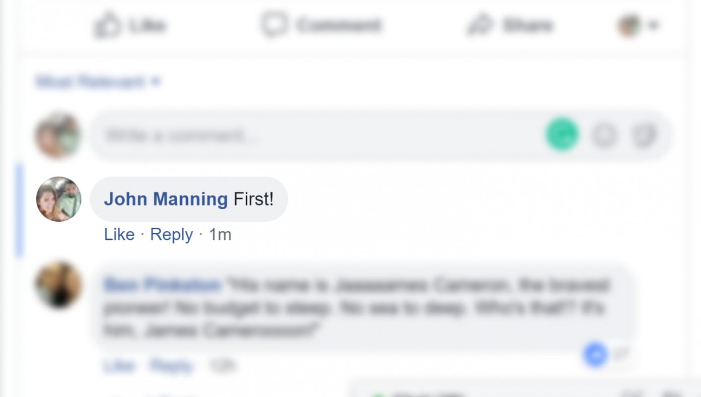 Confirmed: People Who Comment 'First!' Shall Be Last In Kingdom Of Heaven