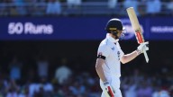 England's Crawley finds Ashes redemption with a fighting 76