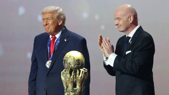 FIFA gives President Donald Trump peace prize at World Cup draw