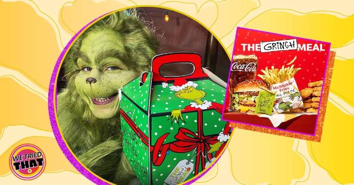 We Tried That: The McDonald's Grinch Meal With McShaker Fries