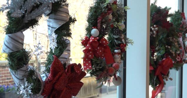UVA Cancer Center auctions holiday wreaths