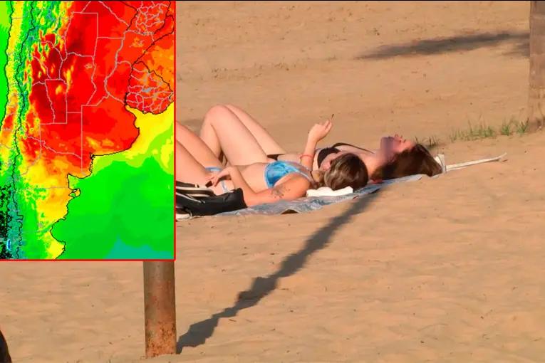 Alerta por temperaturas extremas para cinco departamentos de Entre Ríos: se superó los 32ºC