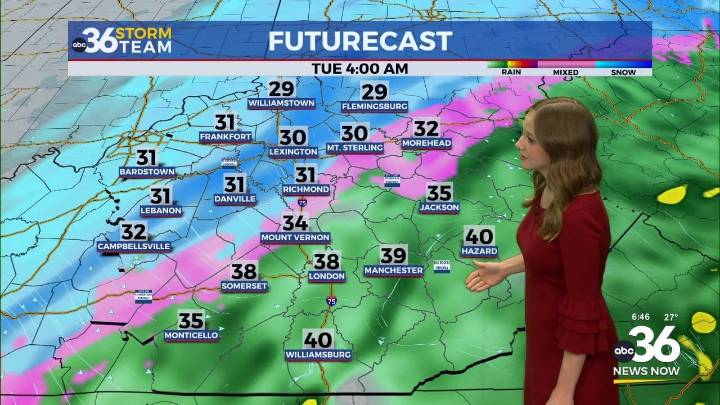 Winter weather likely Monday night with advisories already in place