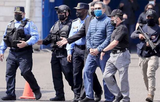 Expresidente hondureño Juan Orlando Hernández es liberado tras ser indultado por Trump