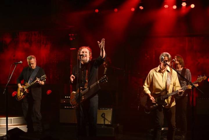 Jason Isbell reunites with Drive-By Truckers for special performance of 'Decoration Day' hit on Colbert