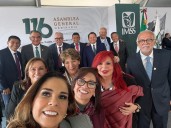 MANQ en la 116 asamblea del IMSS