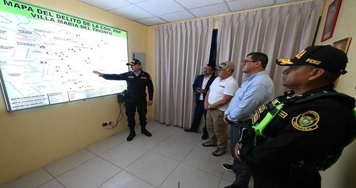 Ministro Espichán se suma a megaoperativos policiales en el Cono Sur de Lima