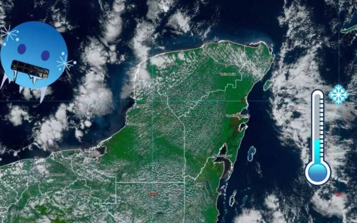 Bajas temperaturas y lluvias: El frente frío 19 provocará ‘heladez’ mañanera en Yucatán