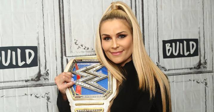 WWE star suffers major wardrobe malfunction after catsuit ripped in awkward place