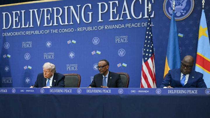 Trump firmó un "histórico" acuerdo de paz con Ruanda y la República Democrática del Congo tras treinta años de conflicto