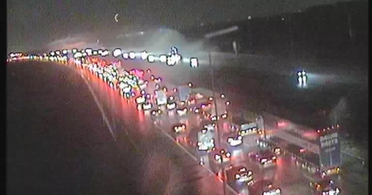 M6 live updates as multi-vehicle crash closes motorway