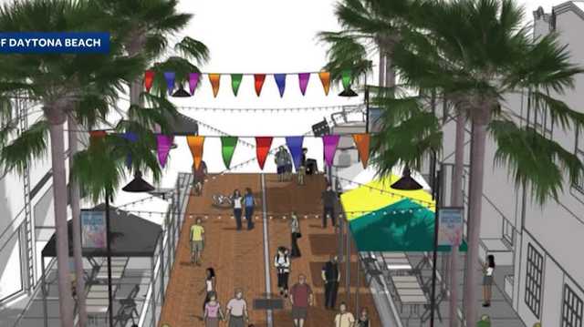 Daytona Beach Main Street corridor redesign proposed