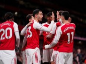 Arsenal restore five-point lead with comfortable win over Brentford