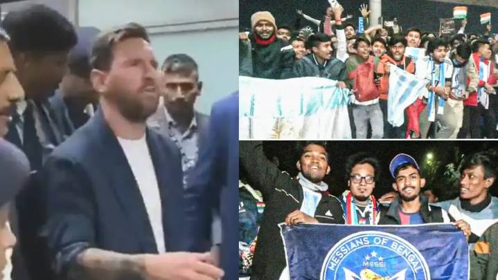 Lionel Messi Landed In Kolkata Ahead Of GOAT India Tour 2025 SportFit