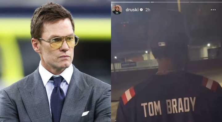 Tom Brady Hit Druski With a Vulgar Response to His Cringeworthy Interaction With Patriots Fan [VIDEO]