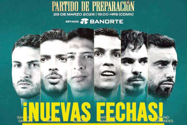 Reprograman preventa de boletos México vs Portugal