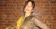 Dua Lipa Wows in Completely Sheer Top