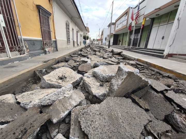 Colegio de Arquitectos plantea correcciones técnicas en obra del Centro Histórico de Piura