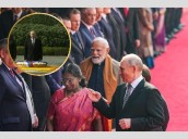 Putin receives grand welcome at Rashtrapati Bhavan; Pays tribute to Mahatma Gandhi