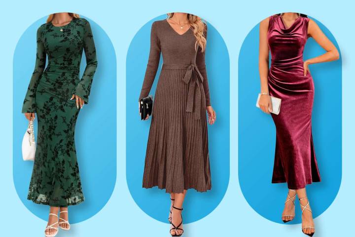 These Pretty Amazon Christmas Dresses Are All Under $60