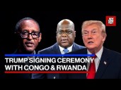 Live: Trump Hosts Peace Deal Signing with DR Congo and Rwanda Leaders