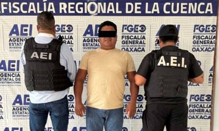 Cae expolicía municipal de Oaxaca por triple homicidio