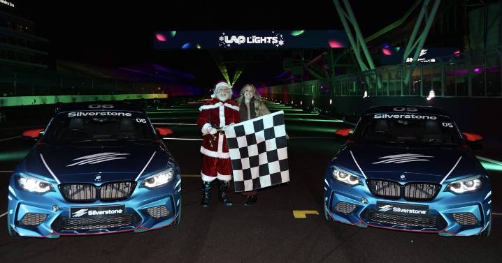 Stacey Solomon in 'special evening' as she takes to racetrack for Silverstone's Lap of Lights