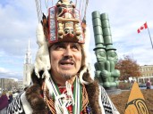 Book paints picture of Haida master carver 7IDANsuu James Hart