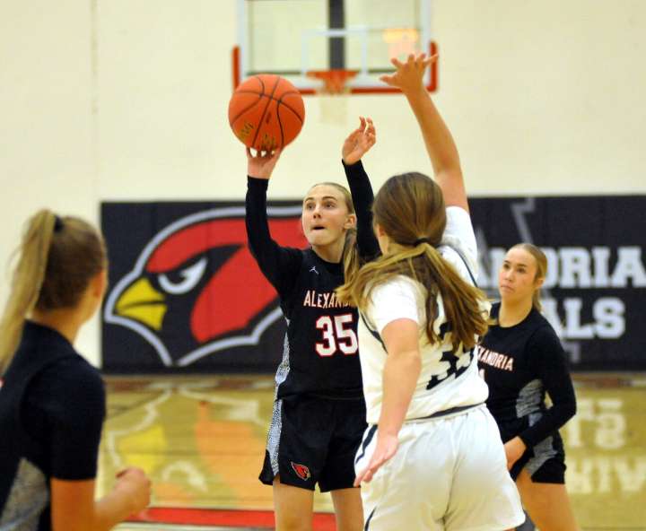 Girls Basketball: Alexandria takes command in first half to top Moorhead