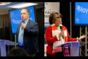 ‘Hope in the future,’: Outgoing Idaho Falls and Ammon mayors reflect on tenure, runoff election and future