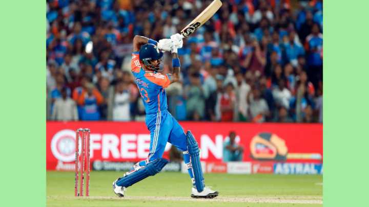 Hardik joins Rohit, Suryakumar and Kohli in India’s 100