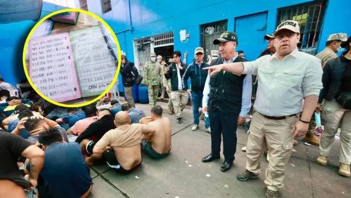 Drogas, agendas telefónicas y celulares: Ministro de Justicia detalla lo que se ha encontrado en requisas en penales