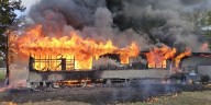 Fire destroys home in Grimes County; No serious injuries reported