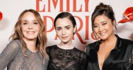 ‘Emily In Paris’ Stars Lily Collins, Ashley Park & Philippine Leroy-Beaulieu Take Over Venice to Promote Season 5 | Ashley Park, Darren Star, Emily in Paris, Lily Collins, Philippine Leroy-Beaulieu | 