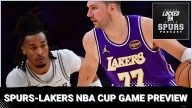 Spurs-Lakers NBA Cup game preview