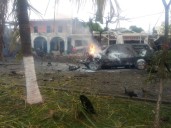 Explota coche bomba en Michoacán