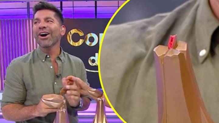 Karim Butte rompe accidentalmente el Copihue de Oro que ganó José Antonio Neme: "Tapémoslo, no pasó nada"