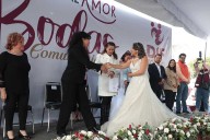 Más de 200 parejas dicen ‘sí’ al amor en bodas comunitarias de Toluca