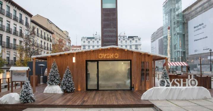Oysho, el frío elegante, las prendas de nieve en su 'lodge' urbano