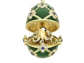 Robo insólito en Auckland: traga un huevo de Fabergé y es arrestado